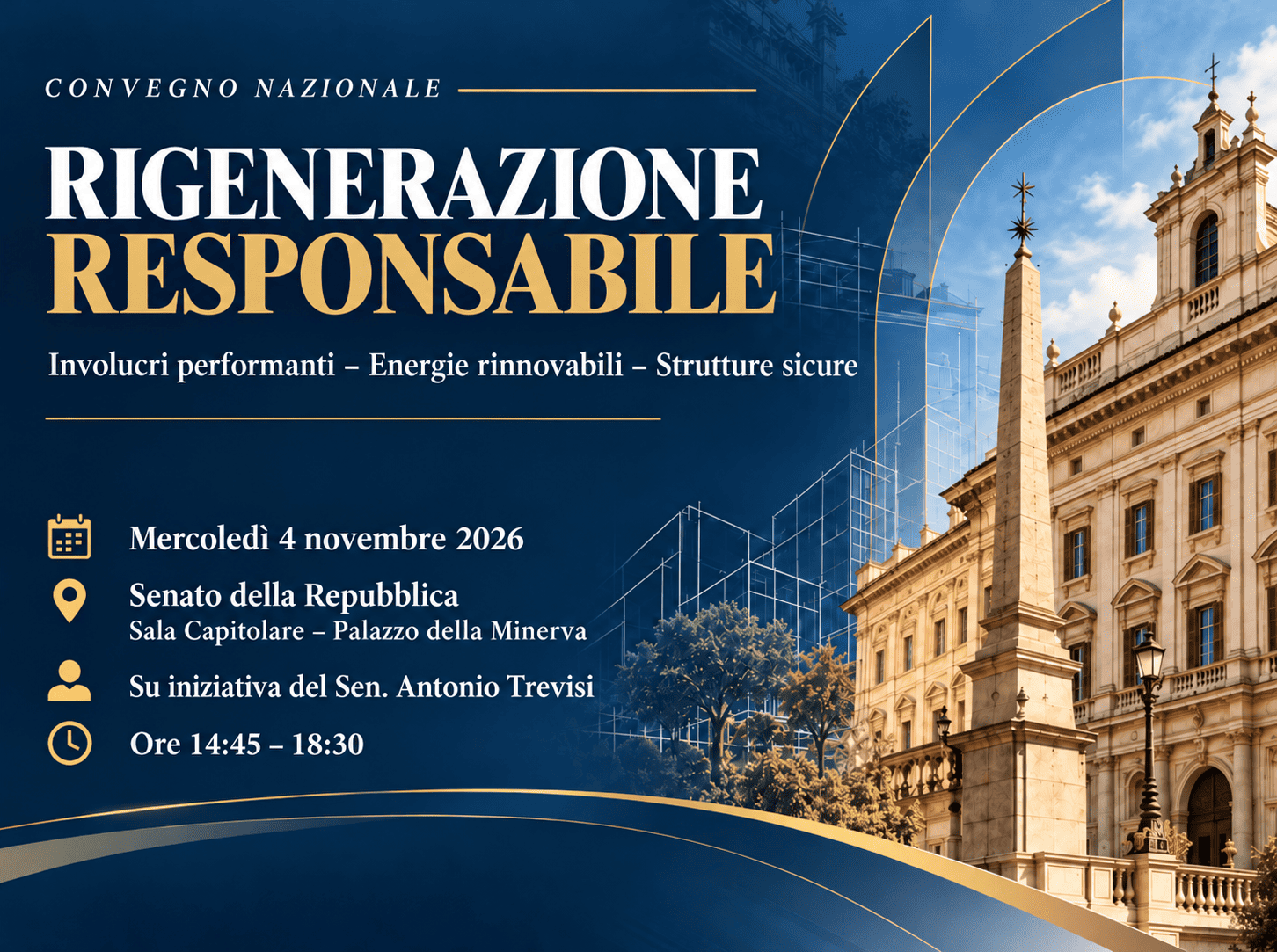 Rigenerazione responsabile - Involucri performanti, energie rinnovabili, strutture sicure